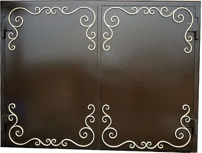 Распашные ворота Commander-14 (Нитроэмаль)