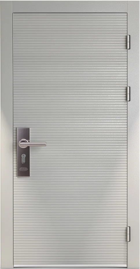 Входная дверь Feuer-11 (Порошковое напыление / Винилискожа) - внешняя сторона