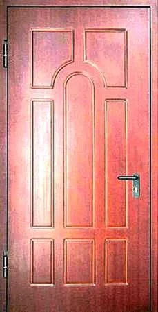 Противопожарная дверь Fahrenheit-60-11 (Противопожарная МДФ) - внешняя сторона